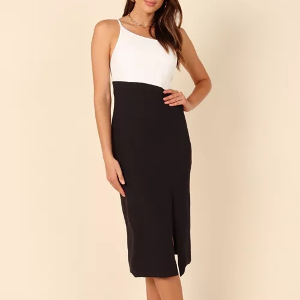 Petal and Pup Women's Xiomar Dress Black White Size 12